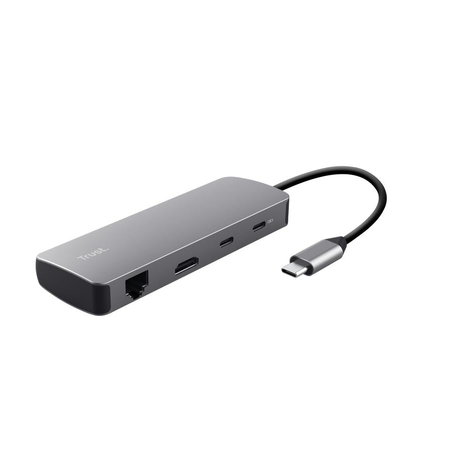 Trust Dalyx 8-i-1 Usb-c Multiport-adapter - Geekd.dk