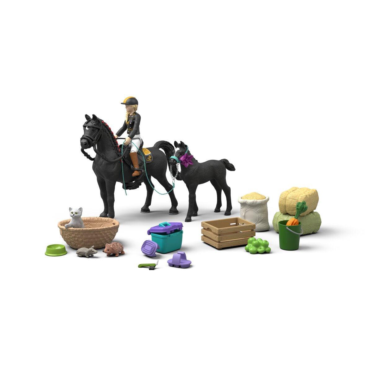 Schleich Horse Club Julekalender 2026  -  Winter Wonderland - Geekd.dk