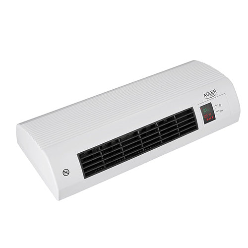 Vægmonteret Varmeblæser 2000w Med Fjernbetjening, Timer & Termostat