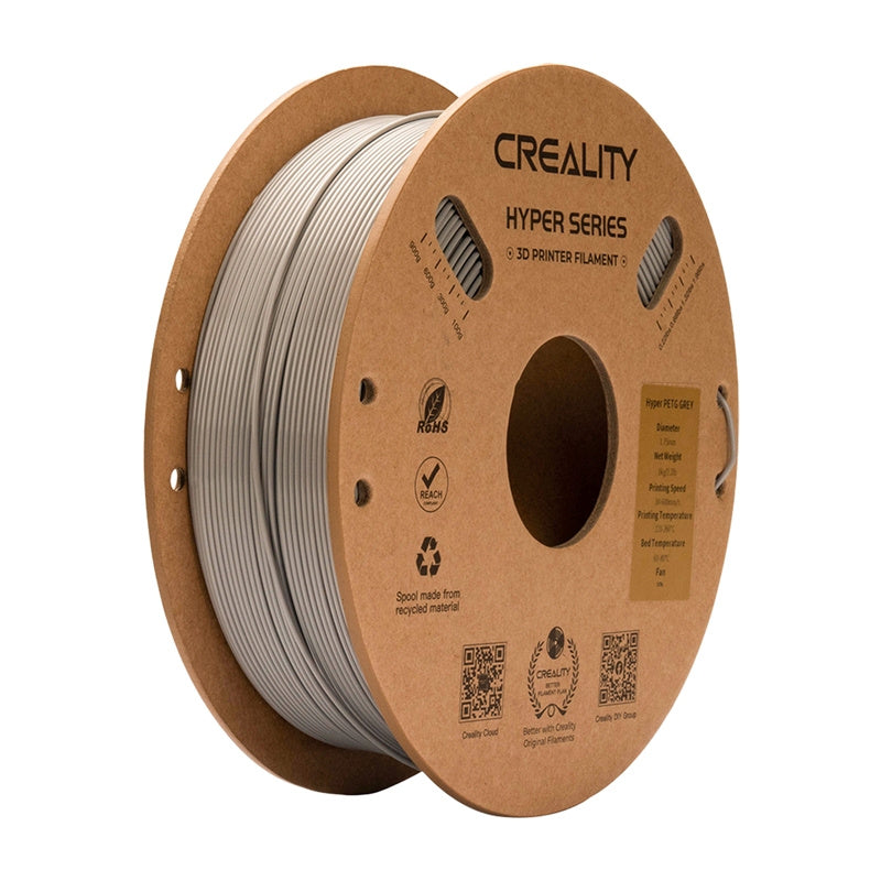 Creality Hyper Petg Filament  -  Grå, 1 Kg - Geekd.dk