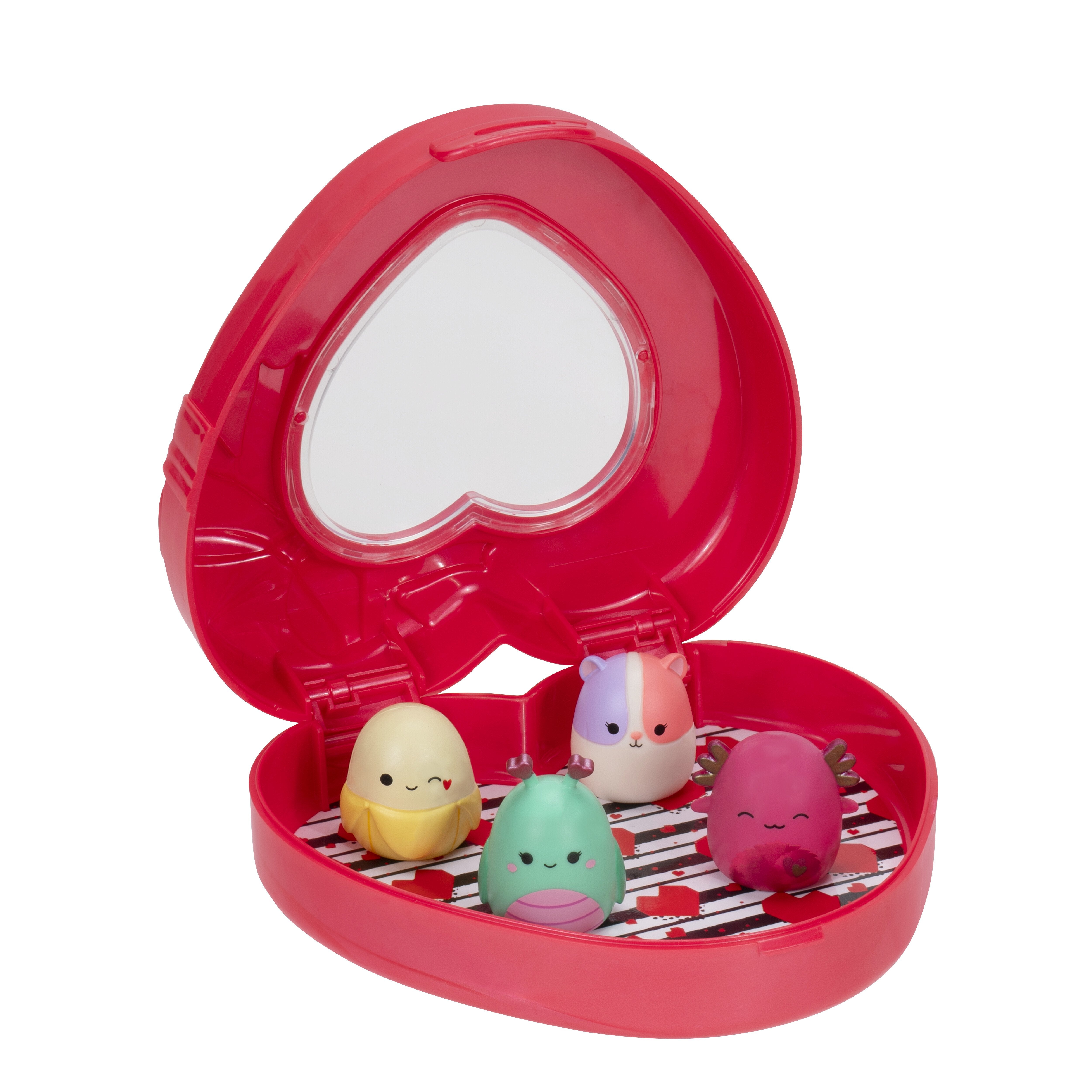 Squish-a-longs Love  -  4-pak Style 2 Figur - Geekd.dk