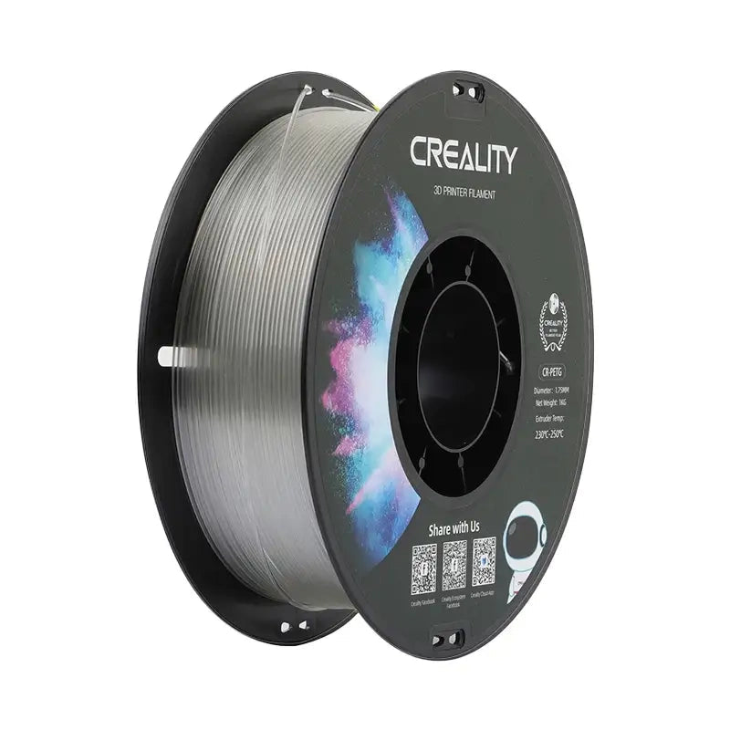 Creality Cr-petg Filament  -  Transparent, 1 Kg - Geekd.dk