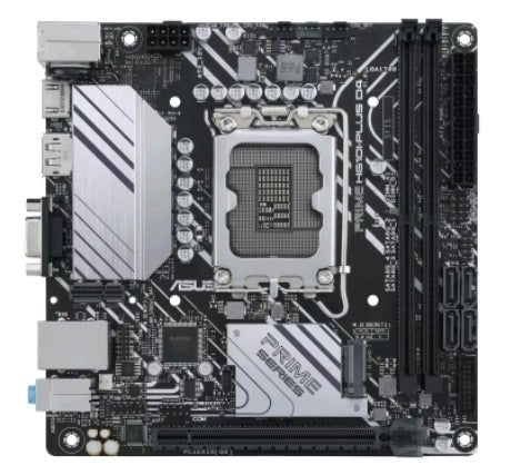 Asus Prime H610i-plus D4-csm (mini-itx, H610, Lga 1700, Ddr4) - Bundkort - Geekd.dk
