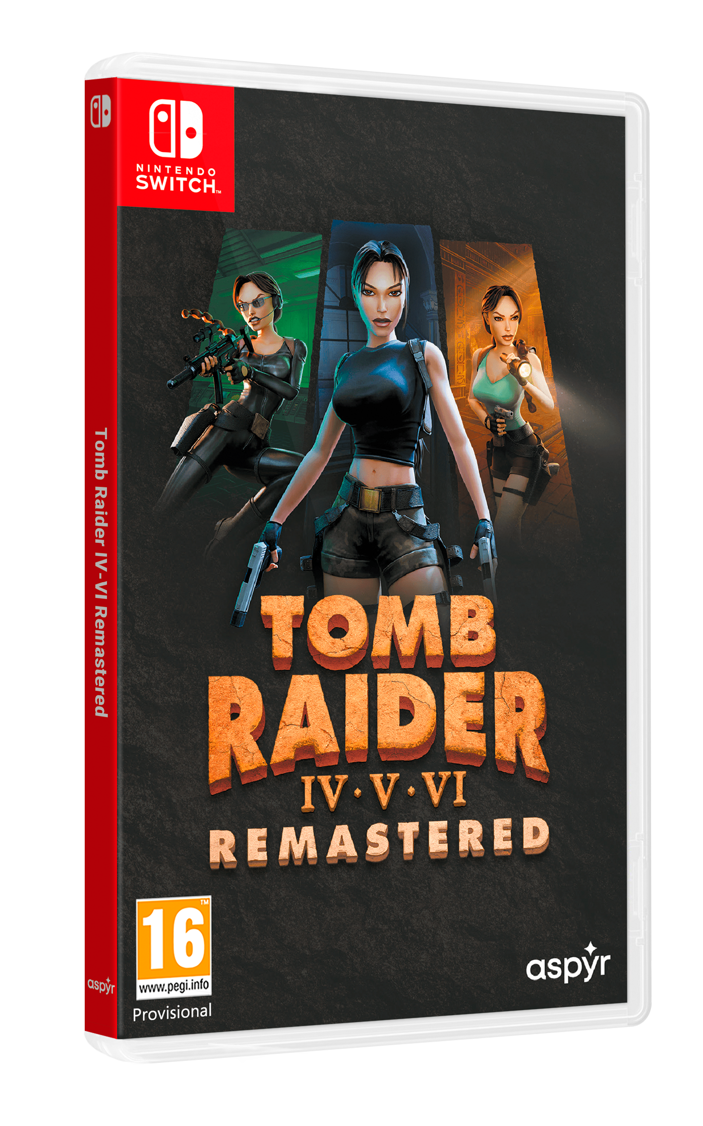 Tomb Raider Iv - Vi Remastered Starring Lara Croft  -  Nintendo Switch Nintendo Switch Spil - Geekd.dk