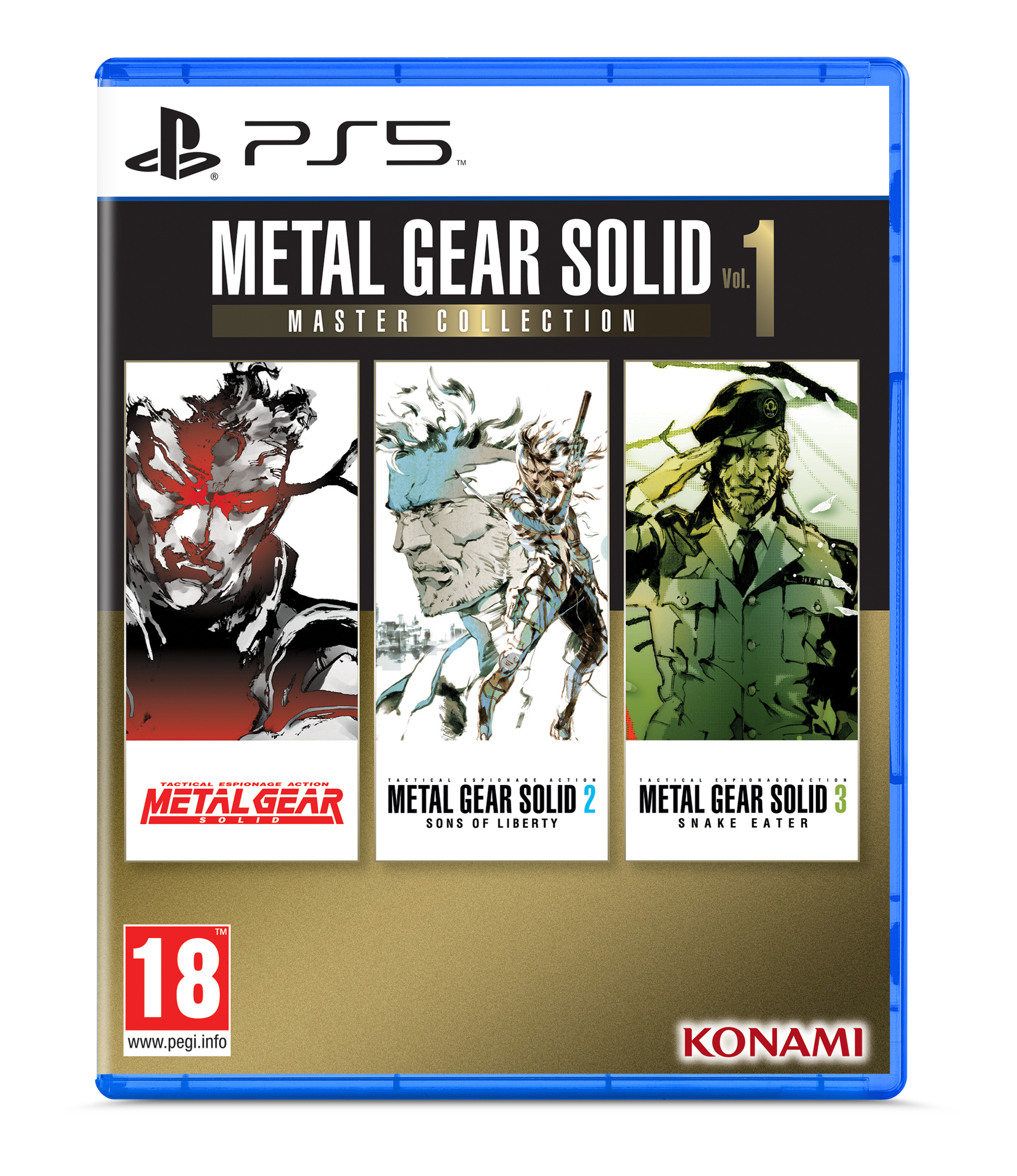 Metal Gear Solid: Master Collection Vol 1  -  Playstation 5 Ps5 Spil - Geekd.dk