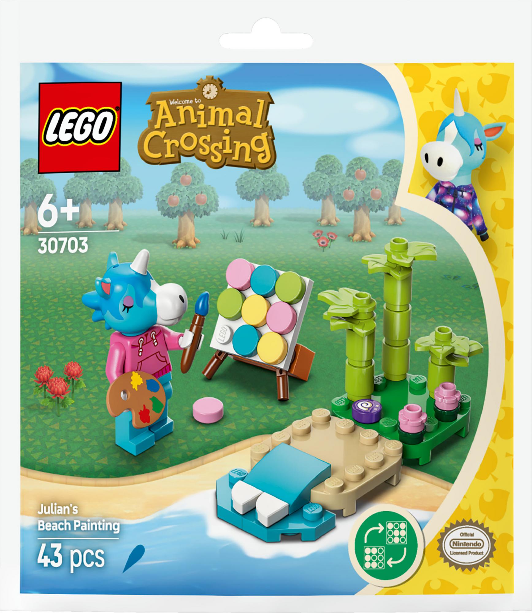 Lego 30703 Animal Crossing Jimmy's Beach Painting - Geekd.dk