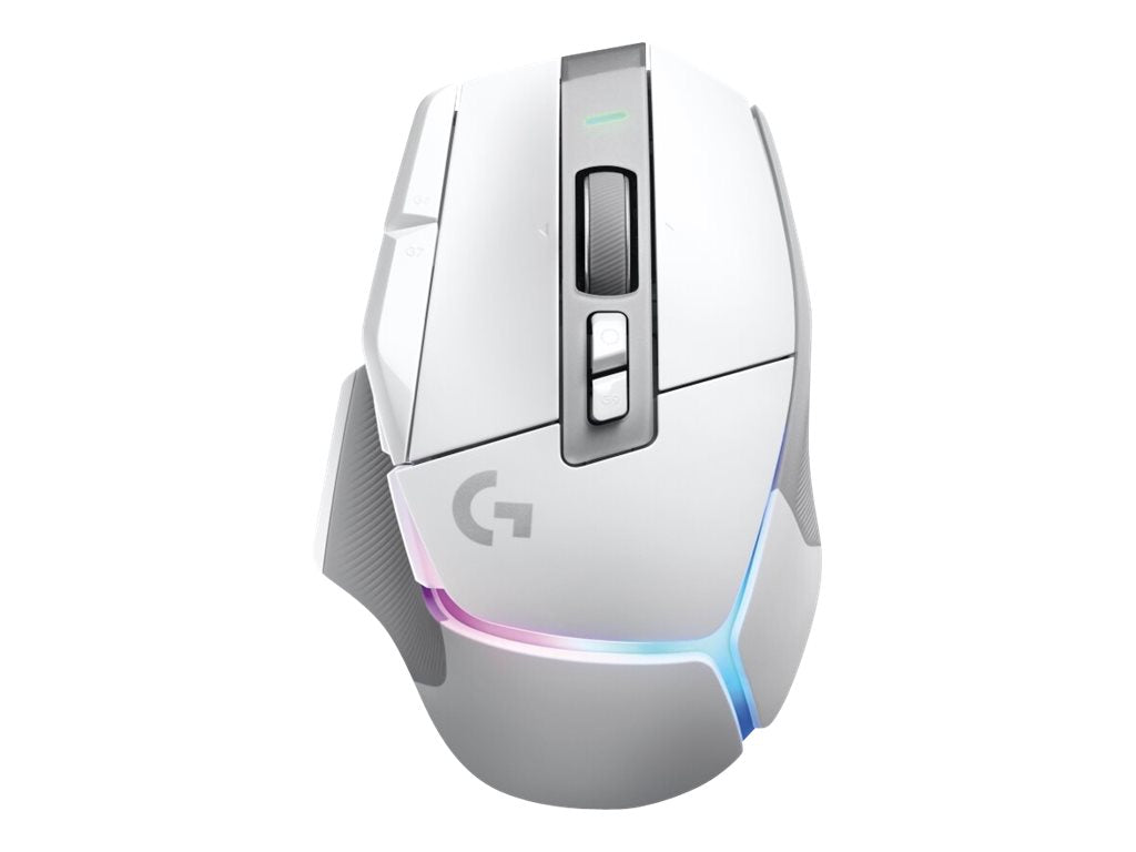 Logitech G G502 X Plus Optisk Trådløs Hvid Mus - Geekd.dk