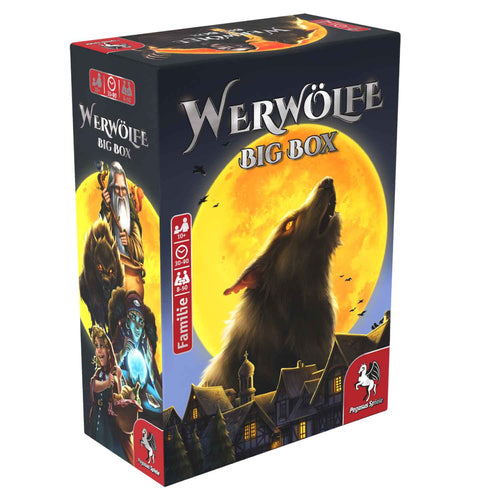 Pegasus Werwölfe Big Box Kortspil  -  Tysk - Geekd.dk