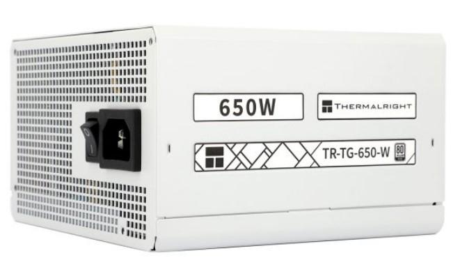 Thermalright Tg-650-w  -  650 W Gold Strømforsyning, Hvid - Geekd.dk