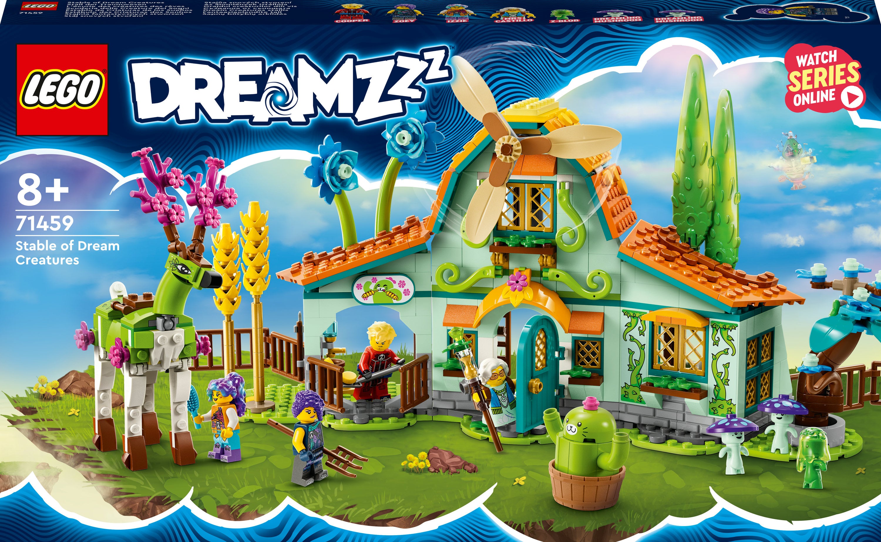 Lego Dreamzzz - Stald Med Drømmevæsner (71459) - Geekd.dk