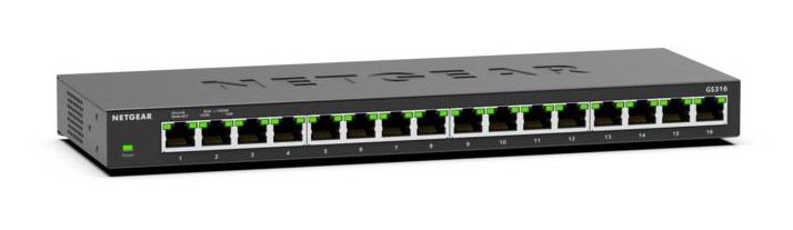 Netgear Gs316  -  16-port Gigabit-switch - Geekd.dk