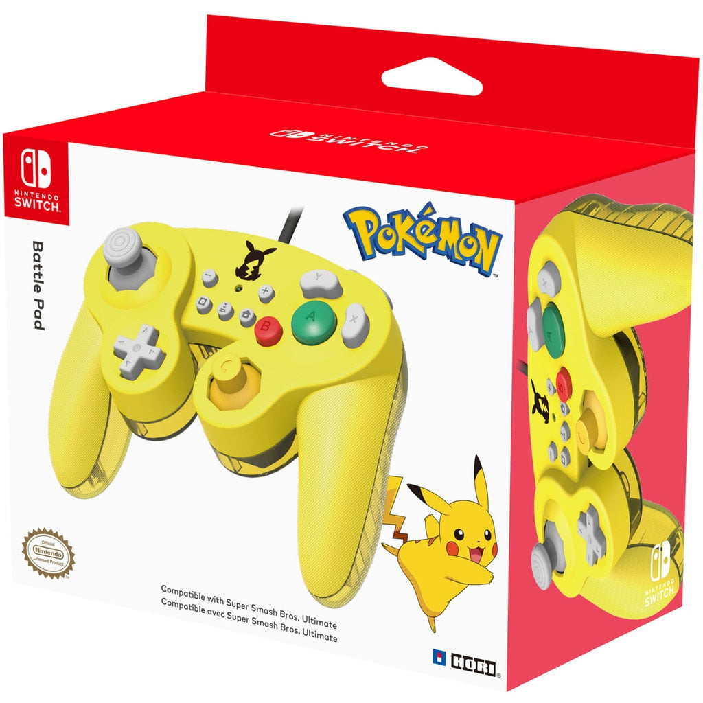 Hori Battle Pad Kablet Controller - Gul - Geekd.dk