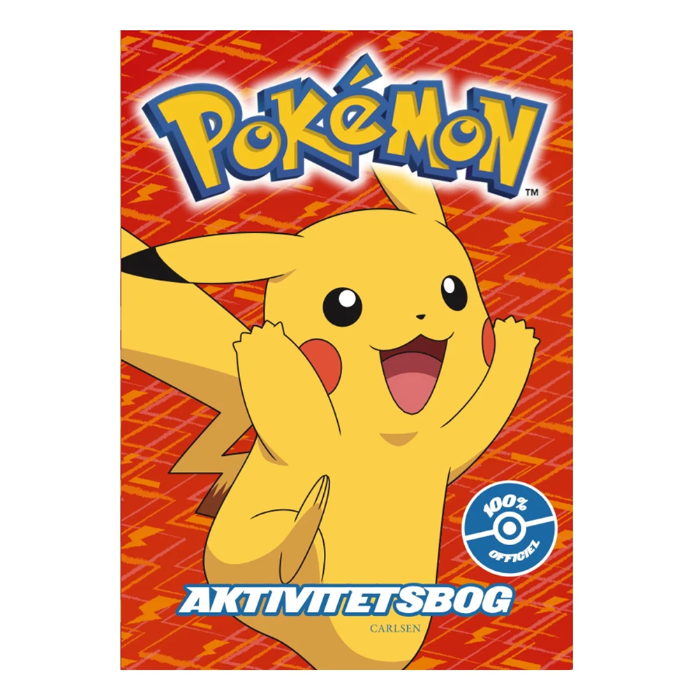 Carlsen Pokémon-aktivitetsbog Malebog - Geekd.dk
