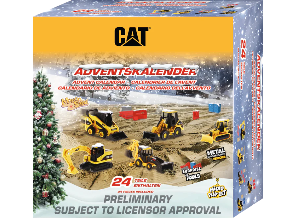 Carrera Cat Micro  -  Julekalender Med Byggeplads - Geekd.dk