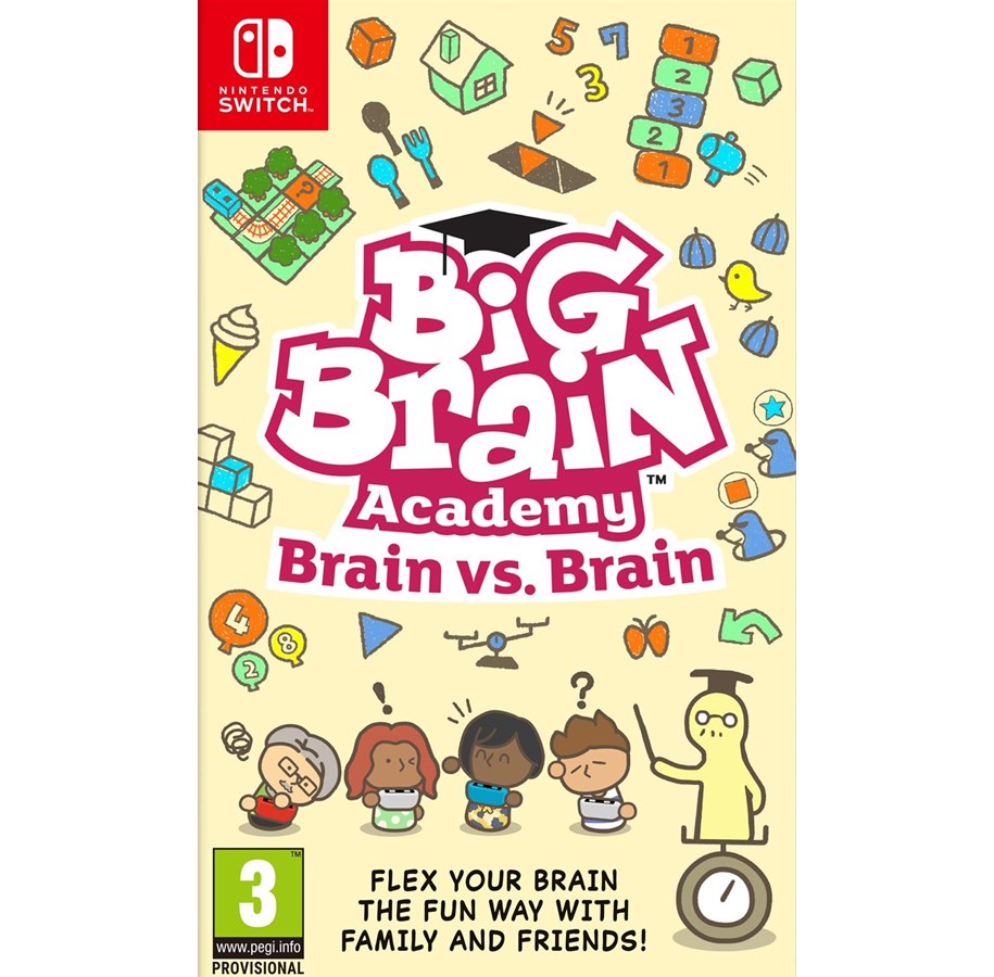 Big Brain Academy: Brain Vs. Brain  -  Nintendo Switch Nintendo Switch Spil - Geekd.dk
