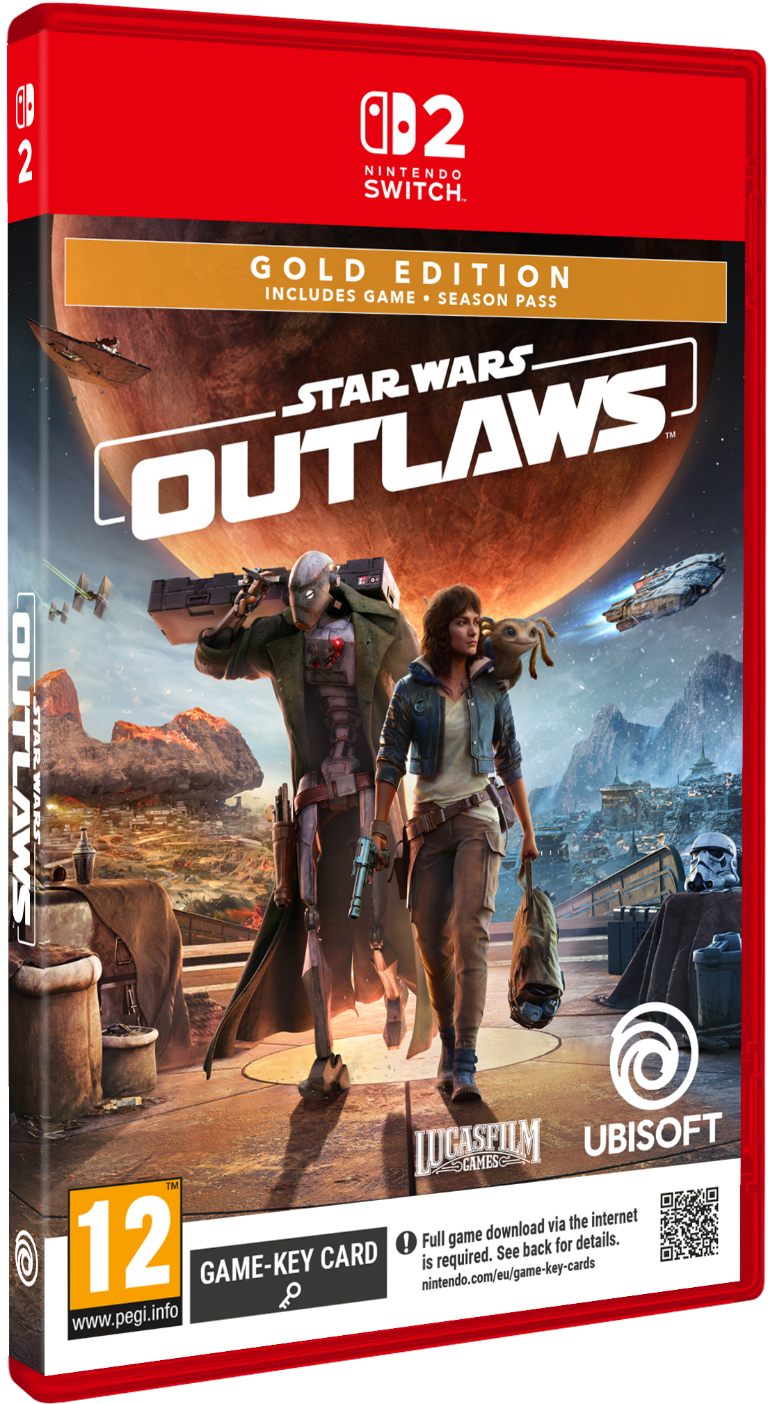 Star Wars Outlaws (gold Edition)  -  Nintendo Switch 2 Nintendo Switch Spil - Geekd.dk