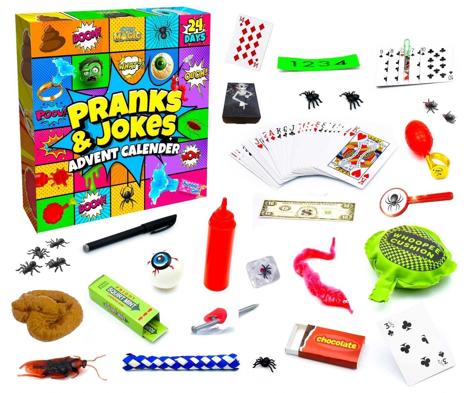 Cliptoys Magic Pranks & Jokes  -  Julekalender - Geekd.dk