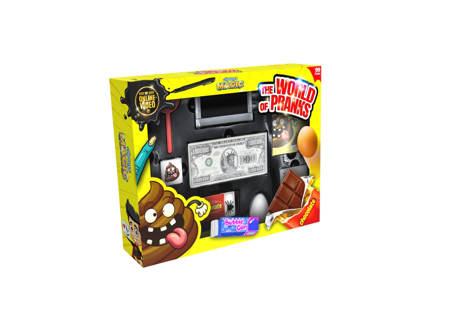 Cliptoys Magic The World Of Pranks  -  Jokesæt Legetøj - Geekd.dk