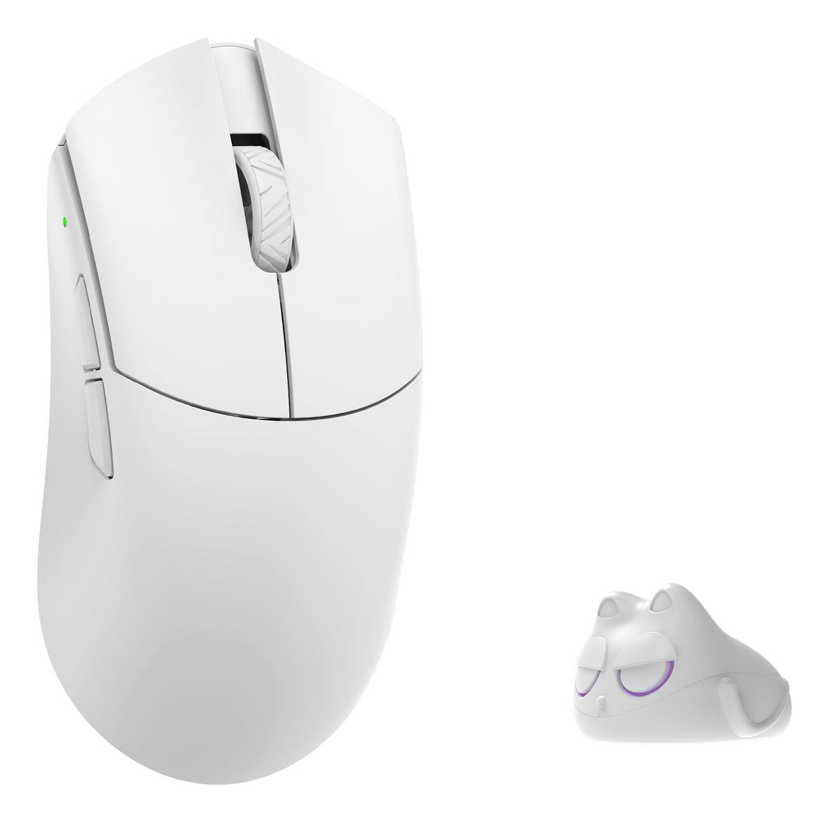 Wlmouse Beast G Max Trådløs 8k Gamingmus  -  Hvid - Geekd.dk