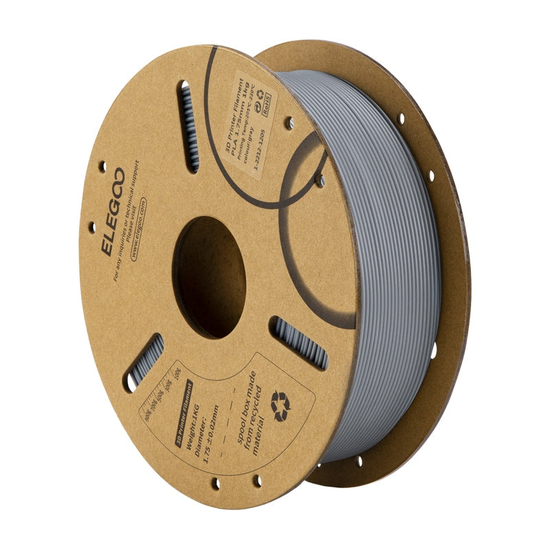Elegoo Pla Filament  -  Grå, 1 Kg - Geekd.dk