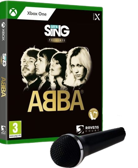 Let's Sing Presents Abba  -  Pakke Med én Mikrofon  -  Xbox One / Xbox Series X Xbox Series X Spil - Geekd.dk
