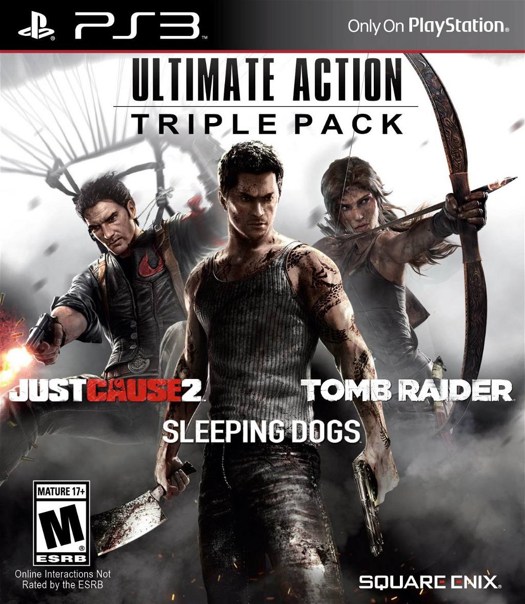 Ultimate Action Triple Pack  -  Playstation 3 Ps3 Spil - Geekd.dk