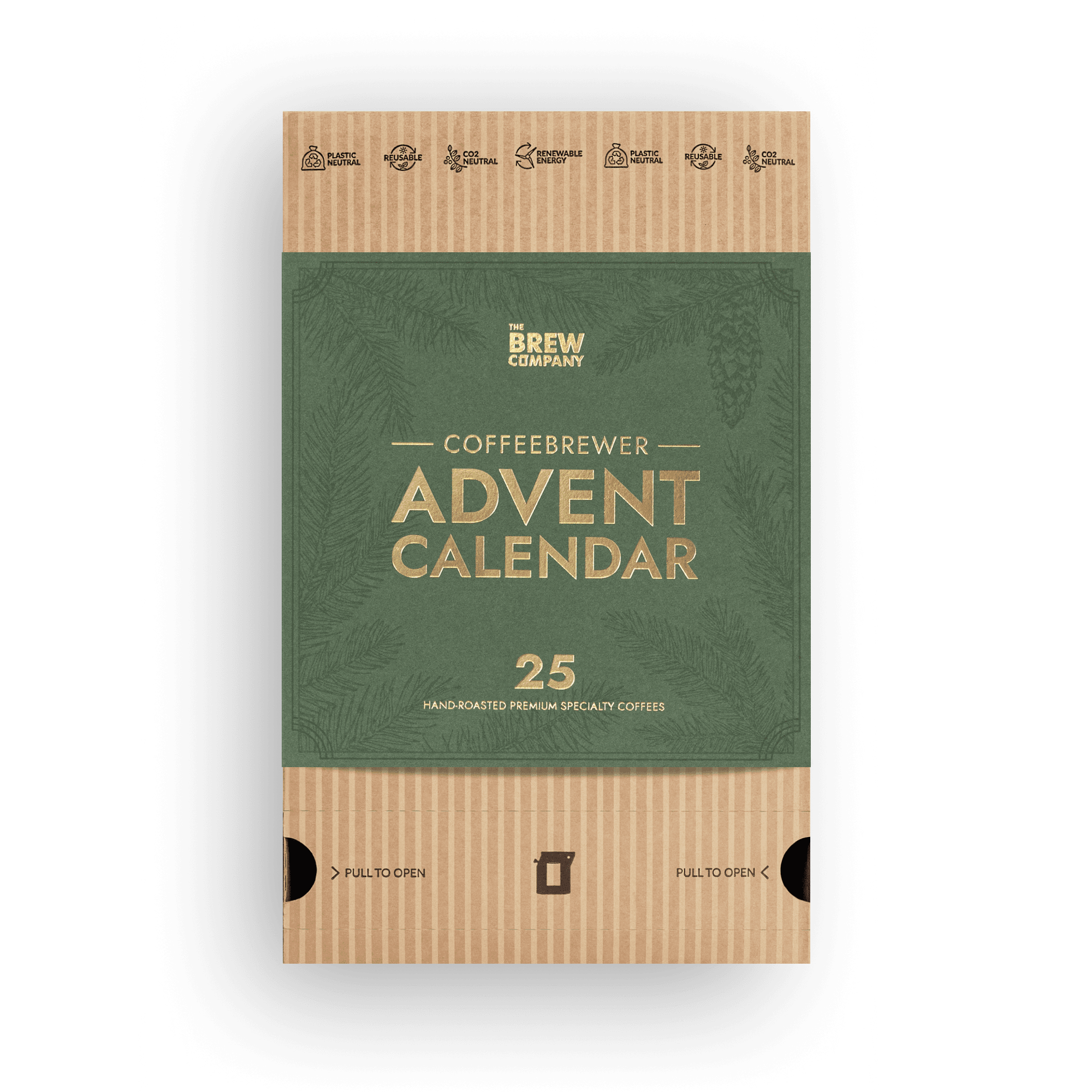 The Brew Company Original Kaffejulekalender 2026  -  25 Bryggere - Geekd.dk