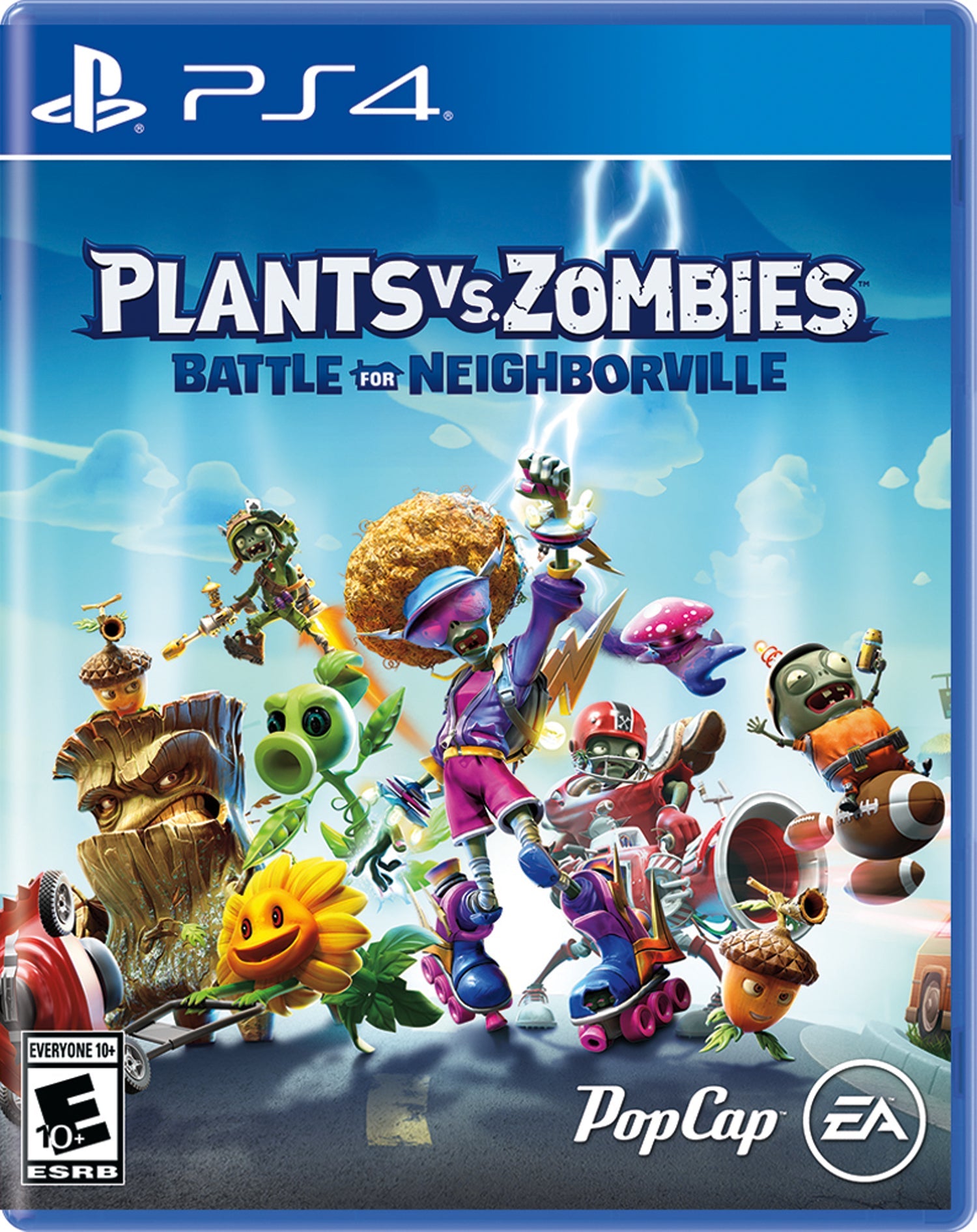 Plants Vs. Zombies: Battle For Neighborville  -  Playstation 4 Ps4 Spil - Geekd.dk