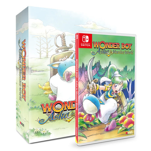 Wonder Boy: Asha In Monster World  -  Collector's Edition  -  Nintendo Switch Nintendo Switch Spil - Geekd.dk