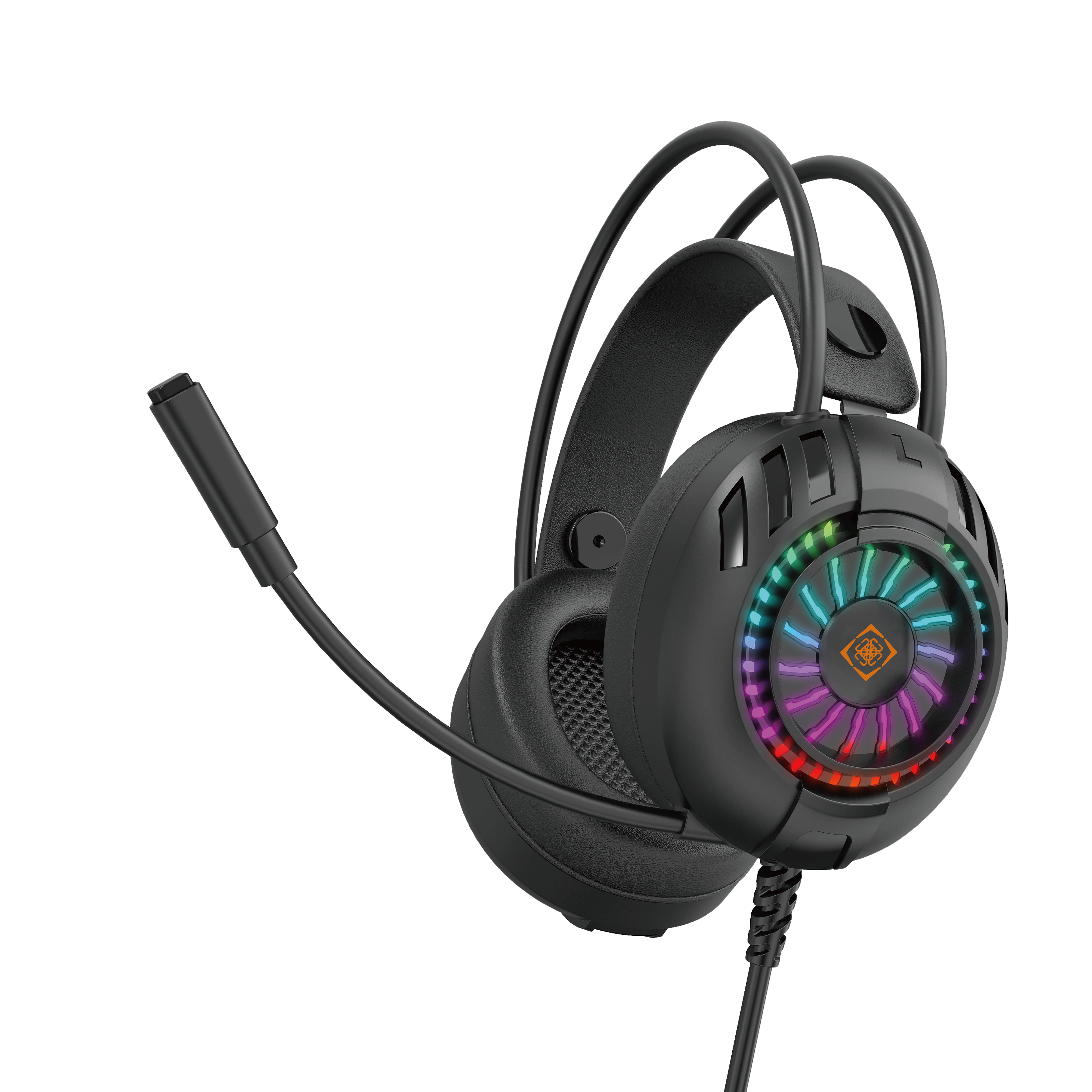 Deltaco Gaming Dh140 Gamingheadset Med Kabel  -  Sort - Geekd.dk