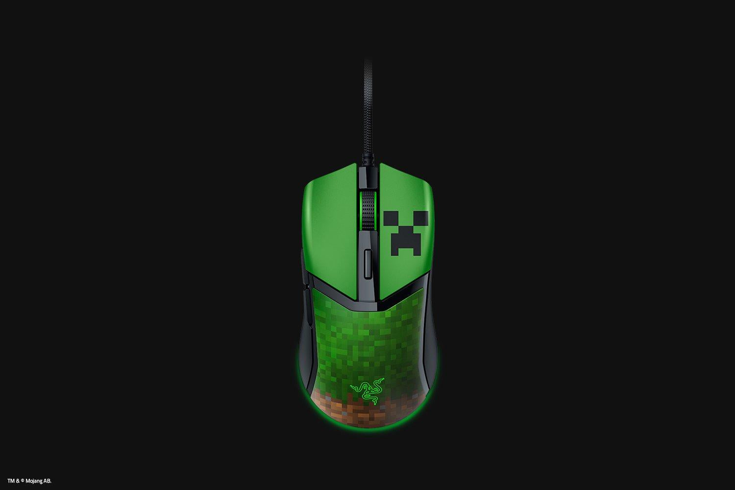 Razer  -  Cobra Minecraft Edition  -  Optisk Gaming Mus (8500 Dpi) - Geekd.dk