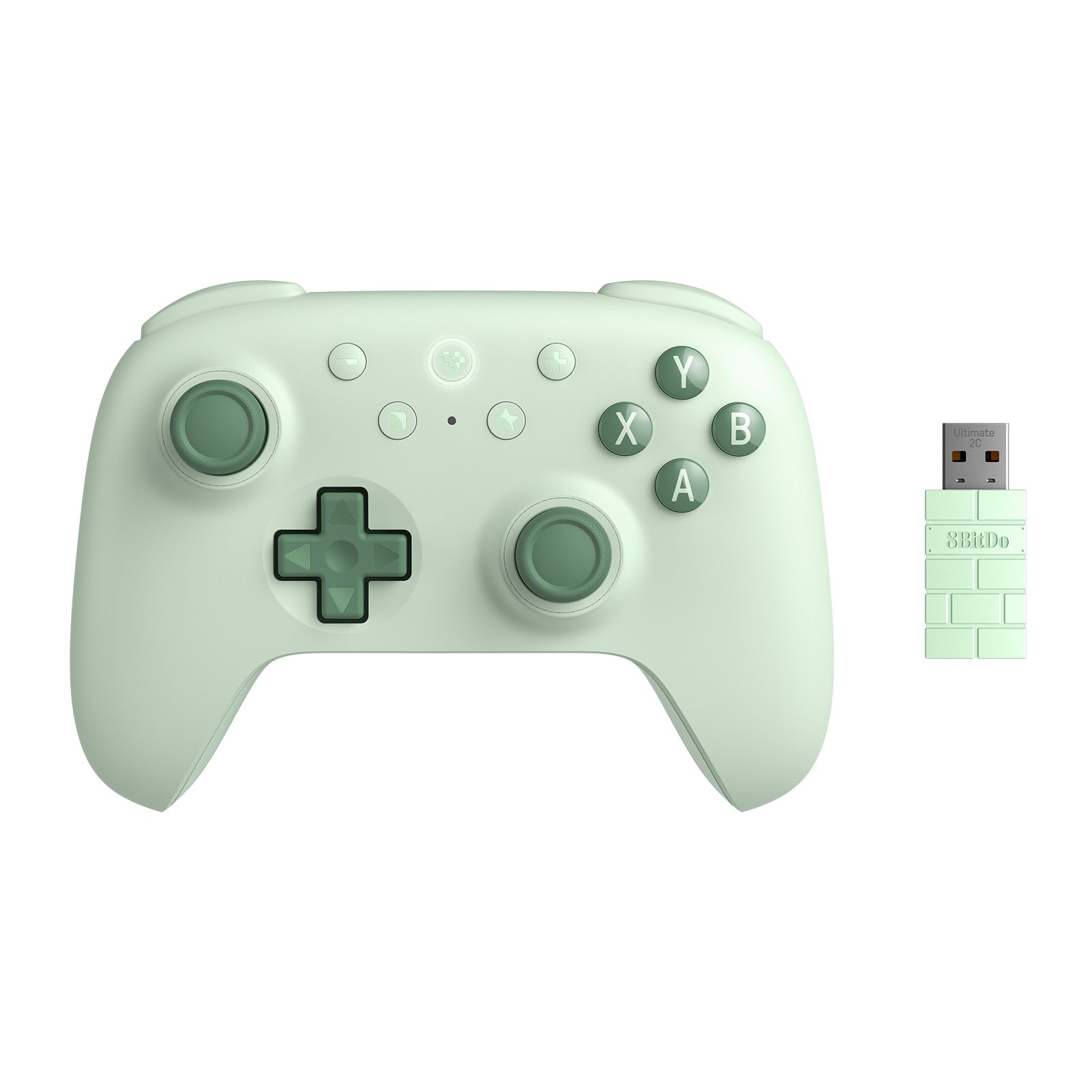 8bitdo Ultimate 2c Trådløs Controller - Grøn - Geekd.dk