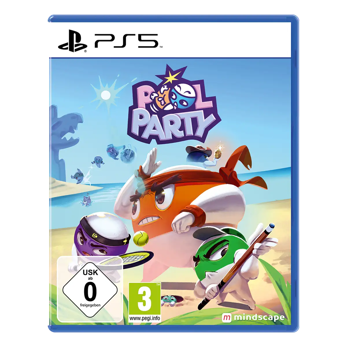 Pool Party (de/multi In Game)  -  Playstation 5 Ps5 Spil - Geekd.dk