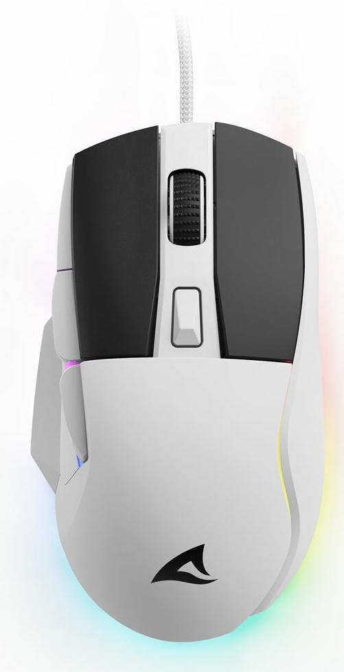 Sharkoon Skiller Sgm35 Gamingmus  -  Hvid, 6.400 Dpi - Geekd.dk