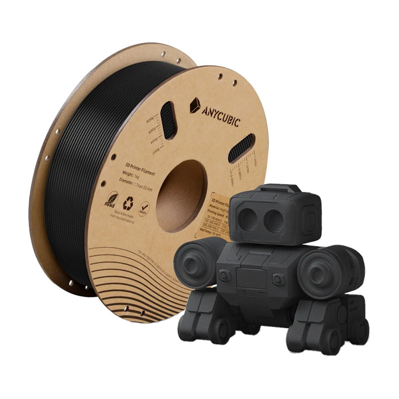 Anycubic High Speed Pla Filament  -  Sort, 1 Kg - Geekd.dk