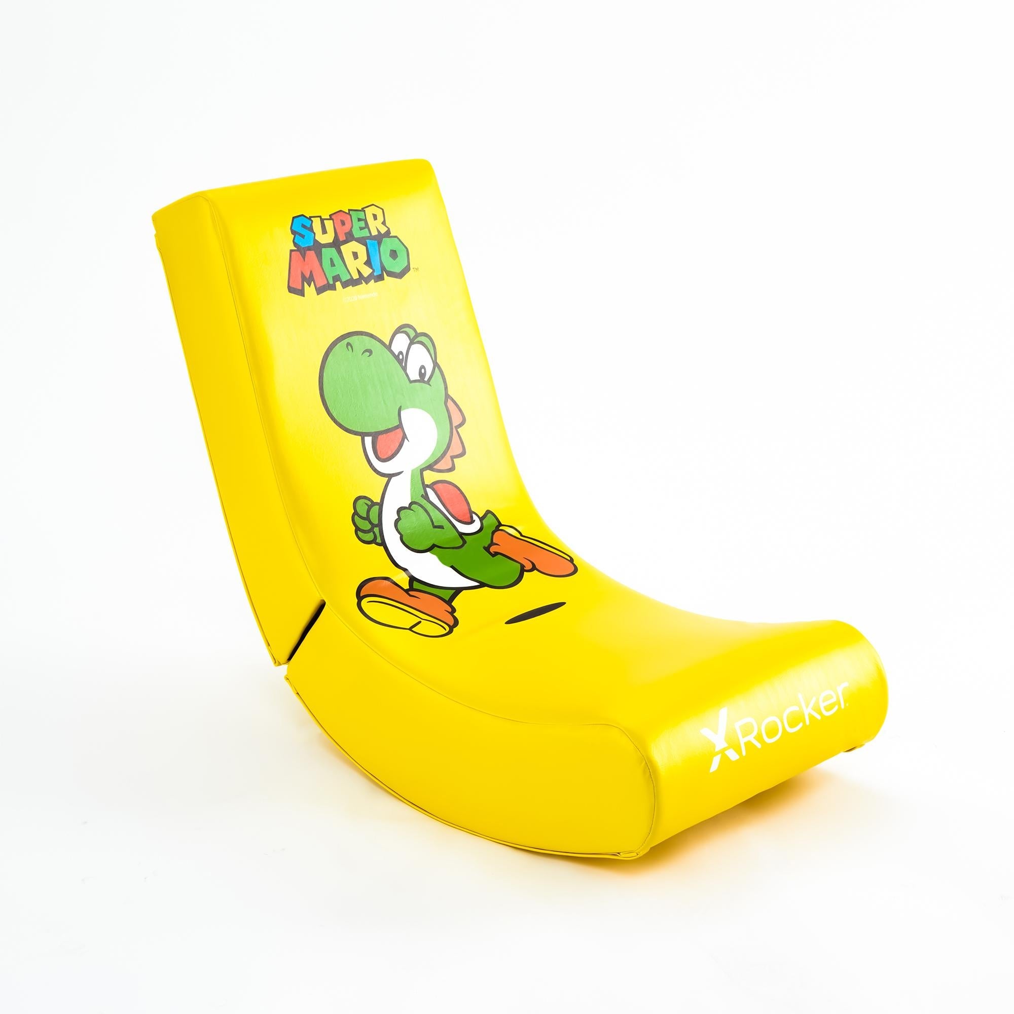 X-rocker Super Mario All-star Video Rocker Gamingstol  -  Yoshi - Geekd.dk