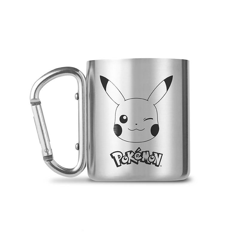 Pokémon Pikachu-krus Med Karabinhank  -  235 Ml Kop - Geekd.dk