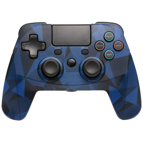 Snakebyte Game:pad 4 S Wireless  -  Camo Blue Controller - Geekd.dk