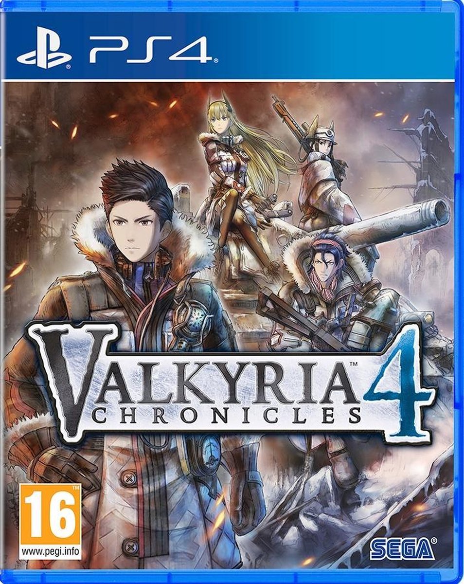Valkyria Chronicles 4  -  Playstation 4 Ps4 Spil - Geekd.dk