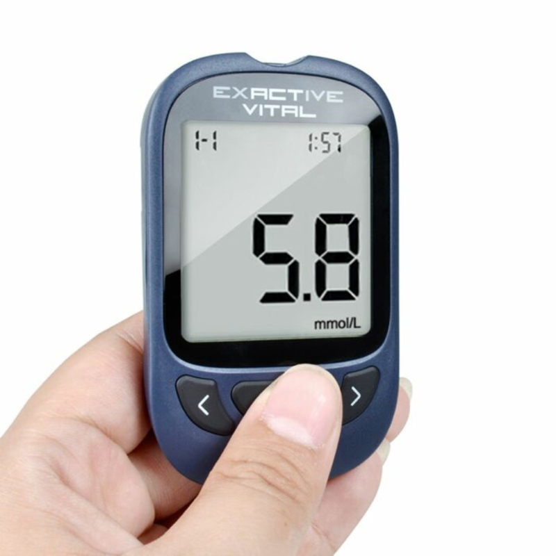 Exactiveâ¢ Vital Blodsukkermåler M. Livstidsgaranti