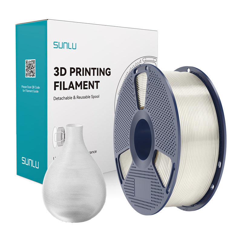 Sunlu Petg Filament  -  Transparent, 1,75 Mm, 1 Kg - Geekd.dk