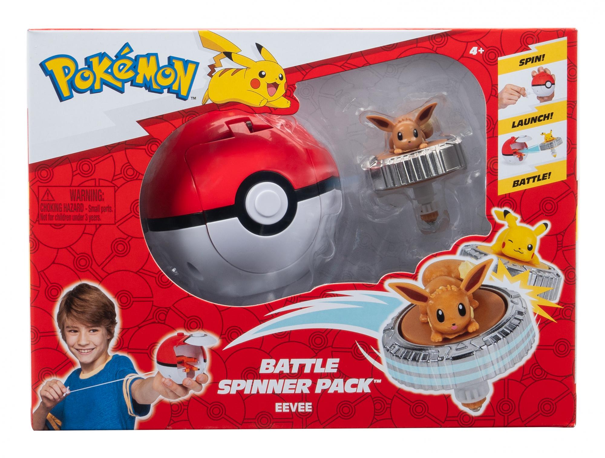 Pokémon Battle Spinner  -  Eevee Legetøj - Geekd.dk