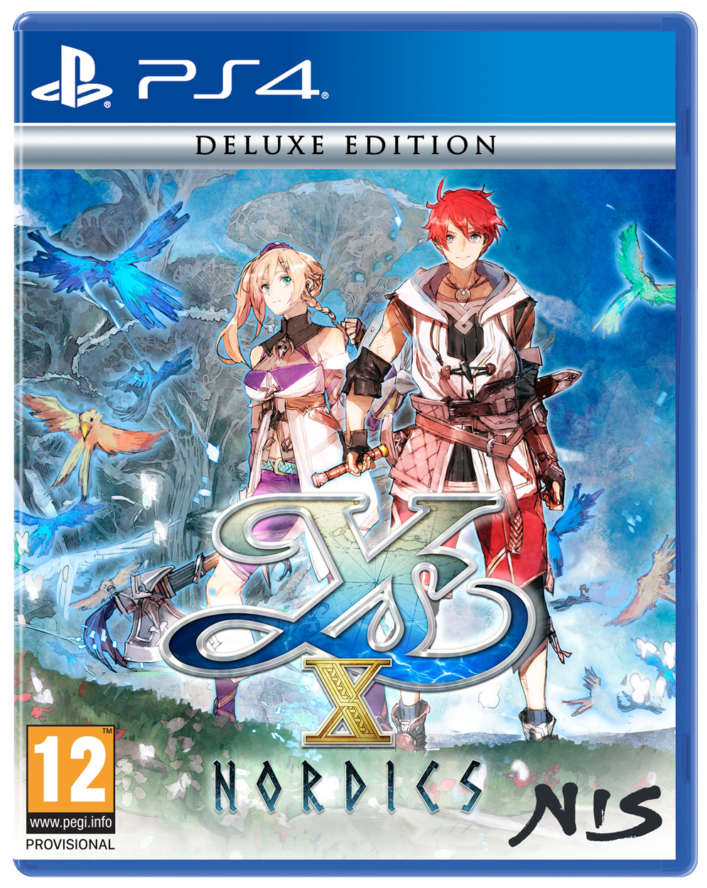 Ys X: Nordics (deluxe Edition)  -  Ps4 Ps4 Spil - Geekd.dk