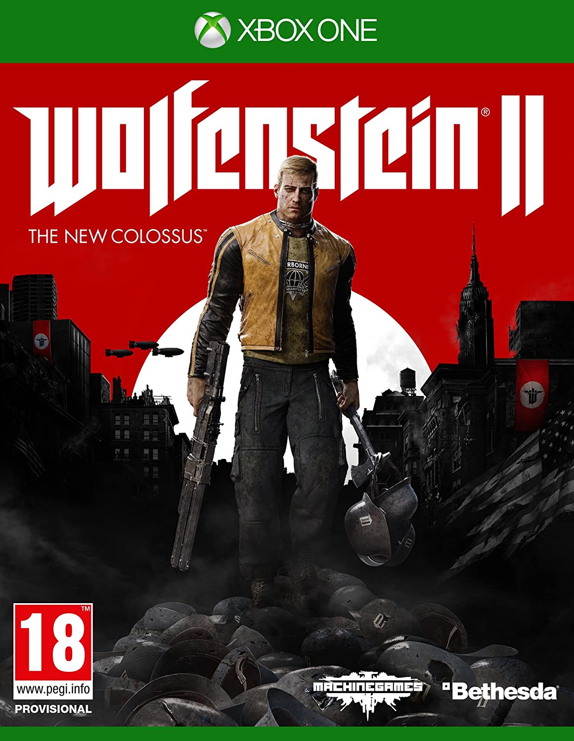 Wolfenstein Ii: The New Colossus  -  Aus-udgave  -  Xbox One Xbox One Spil - Geekd.dk