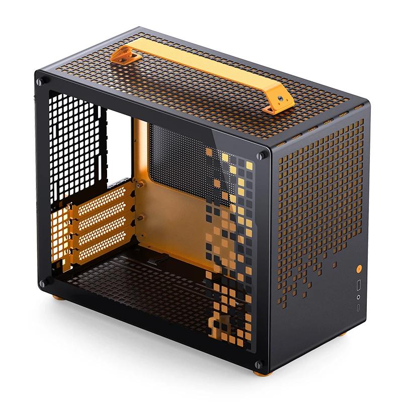 Jonsbo Z20 Matx-kabinet  -  Sort/orange - Geekd.dk