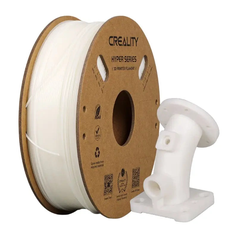 Creality Hyper Abs Filament  -  Hvid, 1 Kg - Geekd.dk