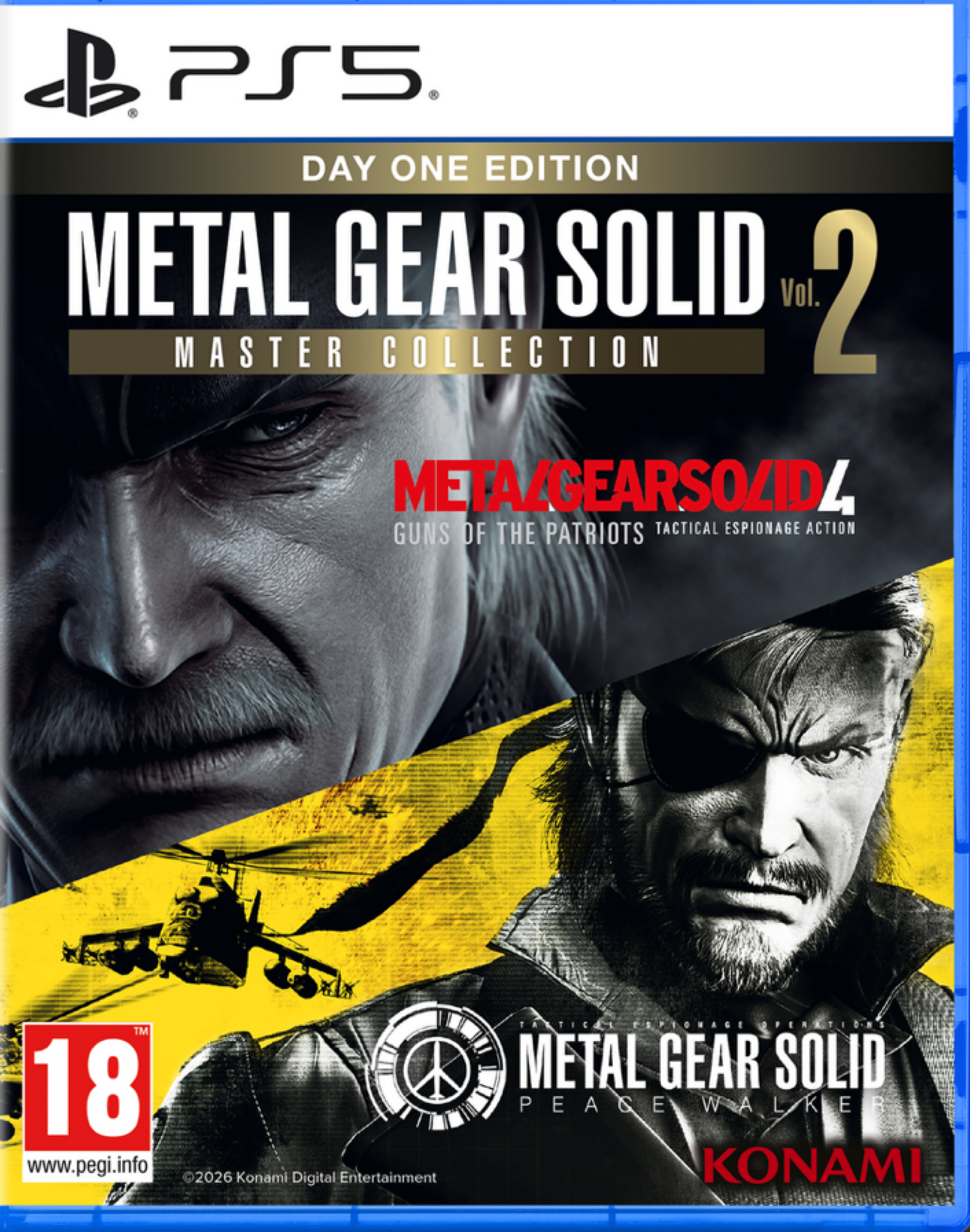 Metal Gear Solid Master Collection Vol 2 (day One Edition)  -  Playstation 5 Ps5 Spil - Geekd.dk