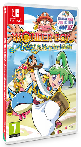 Wonder Boy: Asha In Monster World Limited Edition  -  (strictly Limited Games)  -  Nintendo Switch Nintendo Switch Spil - Geekd.dk