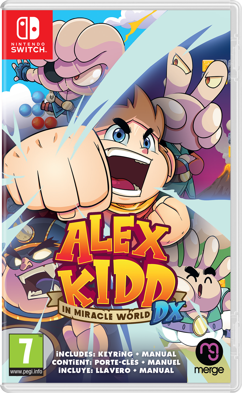 Alex Kidd In Miracle World Dx  -  Nintendo Switch Nintendo Switch Spil - Geekd.dk