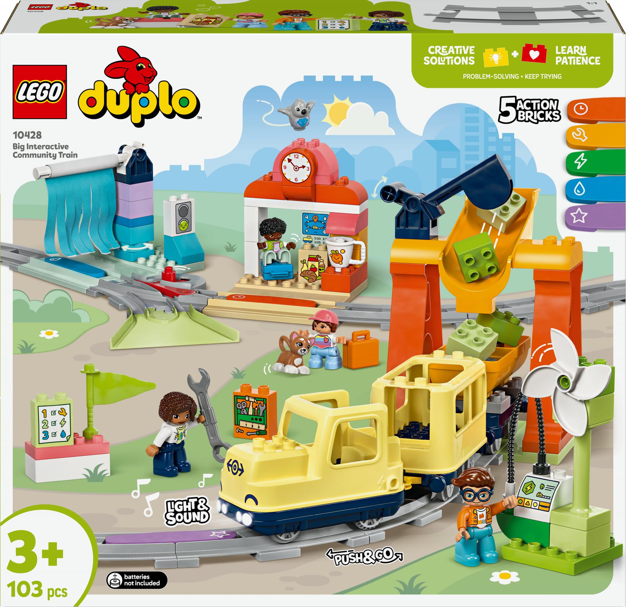 10428 Lego Duplo Large Interactive Railway - Geekd.dk
